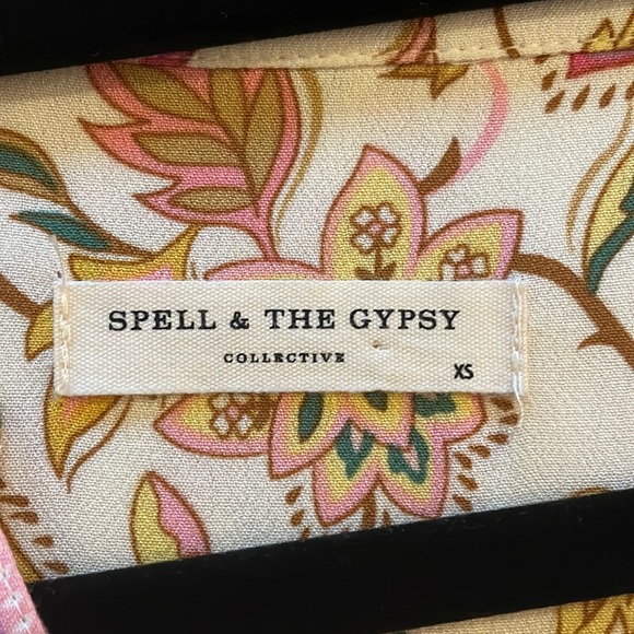 Spell and the Gypsy Collective Portobello Dress Sz Extra Small - Picture 2 of 4